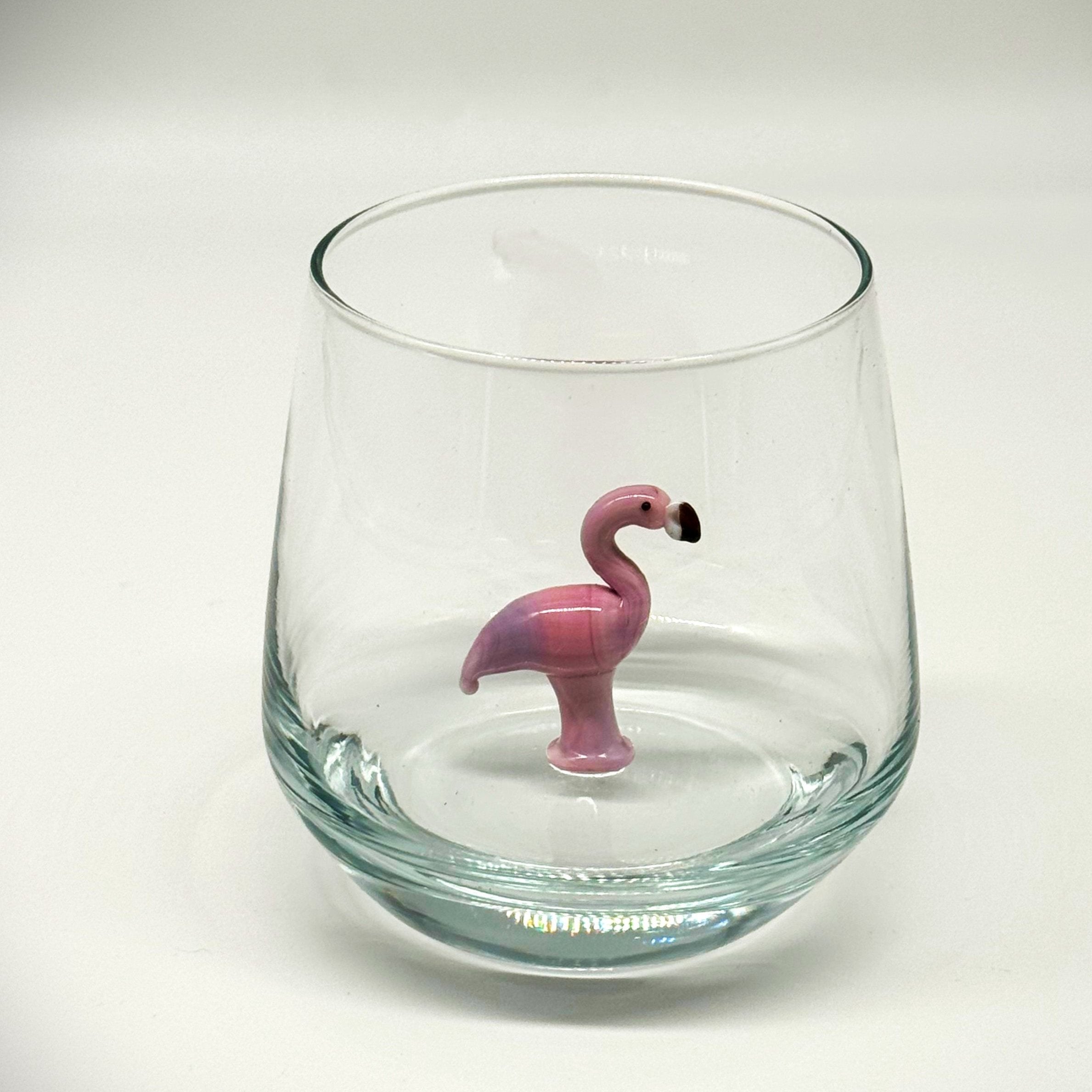 Trinkglas Flamingo